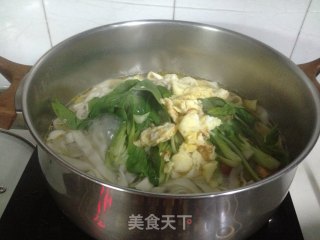 西红柿青菜鸡汤面的做法步骤：6