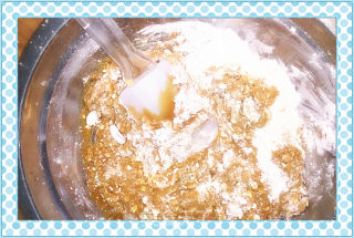 27的烹饪日记——不用黄油的“燕麦葡萄饼干”的做法步骤：8