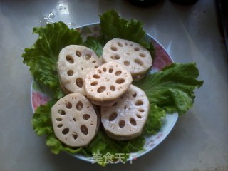 小时候的记忆----清香藕夹的做法步骤：6