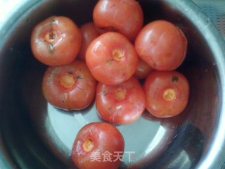 炸柿子丸子的做法步骤：2