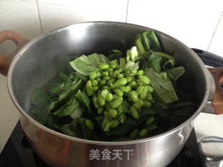 青菜鱼丸汤的做法步骤：4