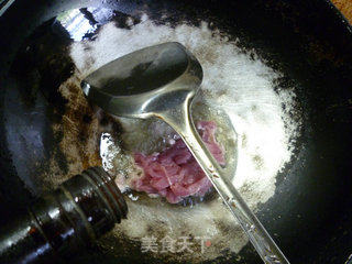咸菜里脊肉炒夜开花的做法步骤：5