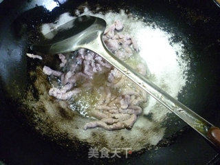咸菜里脊肉炒夜开花的做法步骤：6