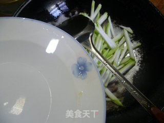 咸菜里脊肉炒夜开花的做法步骤：7