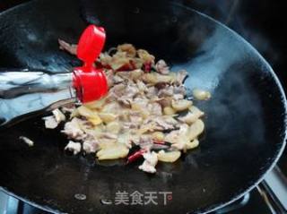 腌藠头炒肉的做法步骤：6