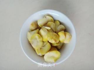 肉丁烧栗子的做法步骤：2