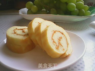 蓝莓蛋糕卷的做法步骤：13