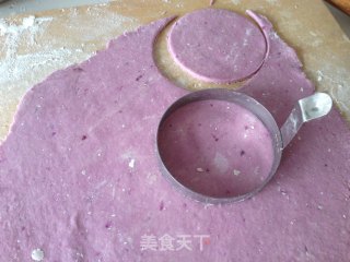 紫薯糯米烧卖的做法步骤：4