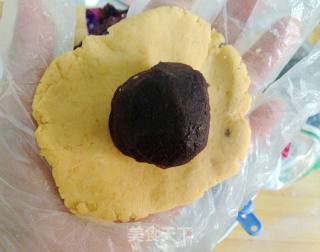 【红薯豆沙糕】---金灿灿倾城改良版官府菜的做法步骤：10