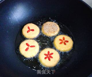 【红薯豆沙糕】---金灿灿倾城改良版官府菜的做法步骤：16