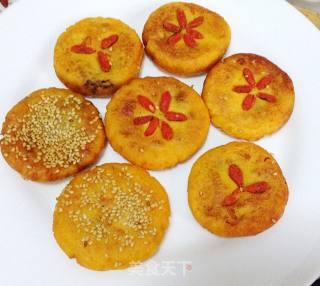 【红薯豆沙糕】---金灿灿倾城改良版官府菜的做法步骤：18