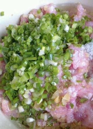 榨菜鲜肉麻球的做法步骤：4