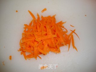 丝瓜胡萝卜饼的做法步骤：3