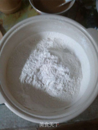 花生酱糯米小饼的做法步骤：1