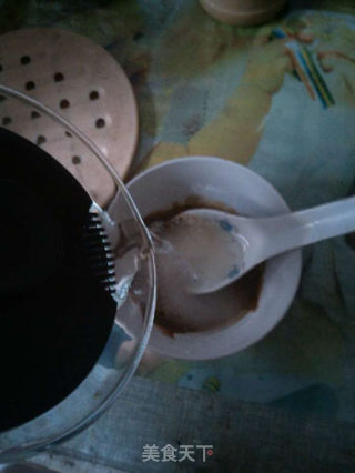 花生酱糯米小饼的做法步骤：2