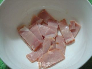 培根炒绿豆芽的做法步骤：5