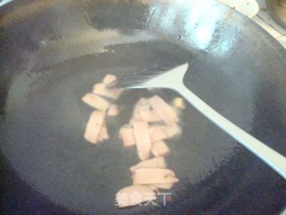 培根炒绿豆芽的做法步骤：7