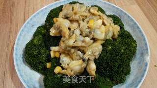 白汁砚肉西兰花的做法步骤：5