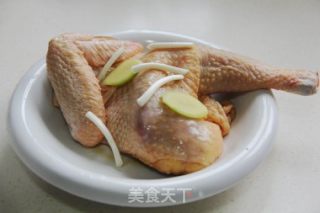 清蒸鸡的做法步骤：2