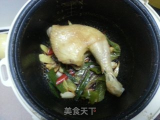 懒人电饭煲鸡腿的做法步骤：4