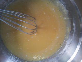 千叶纹巧克力肉松蛋卷的做法步骤：1