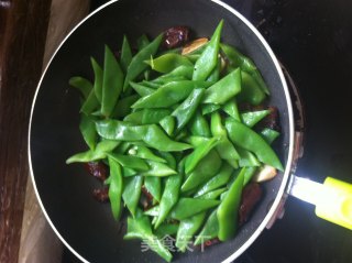 腊肠炒豆角的做法步骤：10