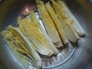 咸鸭蛋焗娃娃菜的做法步骤：3
