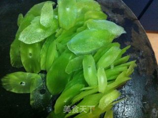 凉拌莴笋的做法步骤：2