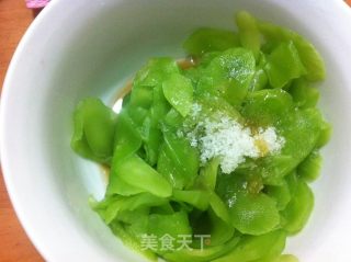 凉拌莴笋的做法步骤：4