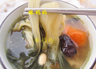 白菜干煲猪骨的做法步骤：6