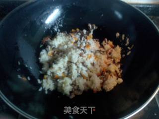 香菇蛋炒饭的做法步骤：5