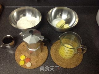 咖啡暖心小饼的做法步骤：1