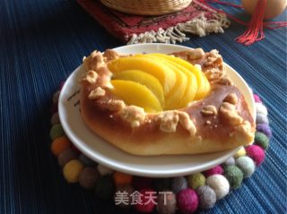 黄桃香酥面包块的做法步骤：9
