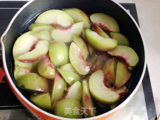 【玫瑰蜜桃茶】---青州特产制造蜜桃蜜饯&蜜桃玫瑰茶的做法步骤：5