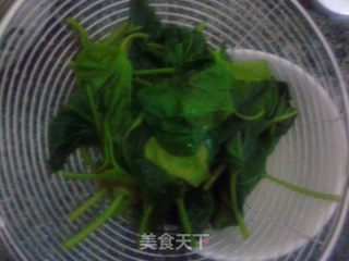 拌红薯叶的做法步骤：1