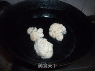 炒菜花的做法步骤：6