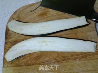 油淋茄子的做法步骤：2