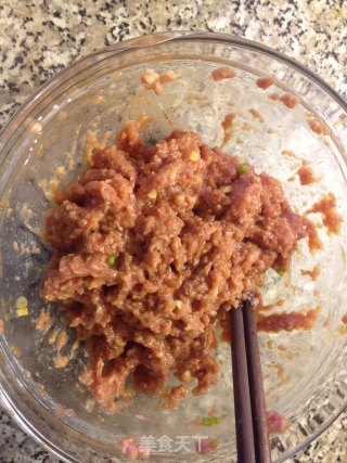 如何做出超赞牛肉丸~的做法步骤：3