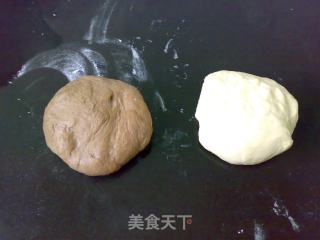可可旋风馒头的做法步骤：5