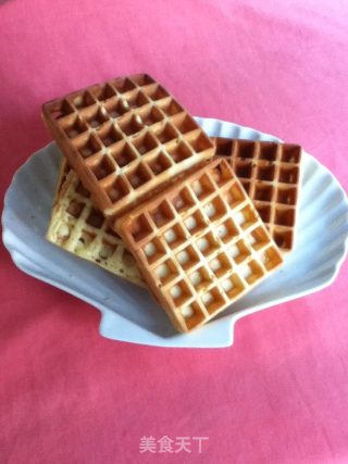奶香华夫饼的做法步骤：7