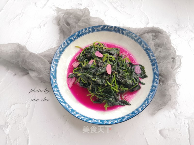 蒜香苋菜的做法