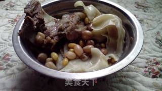 骨汤双豆馄饨的做法步骤：4
