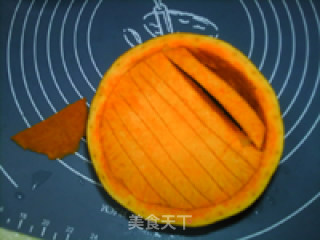 莲子小米南瓜盅的做法步骤：4