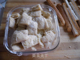 椰蓉面包布丁的做法步骤：6