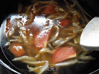 天冷了剩饭怎么吃？—————【 老重庆三鲜烫饭】的做法步骤：7