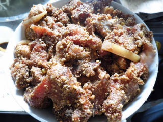 好粉才有好肉———————【 农家粉蒸肉】的做法步骤：7