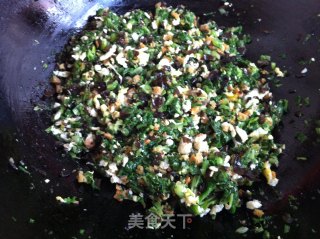 小白菜素馅煎饺的做法步骤：7