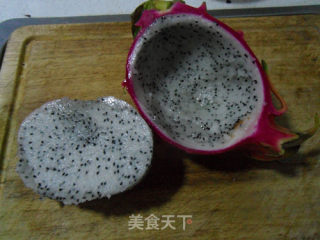 火龙果黑椒牛肉粒的做法步骤：5