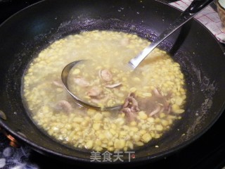 虾味玉米羹的做法步骤：6