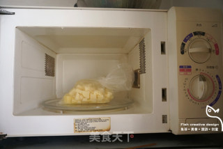 素蟹粉丸子的做法步骤：3